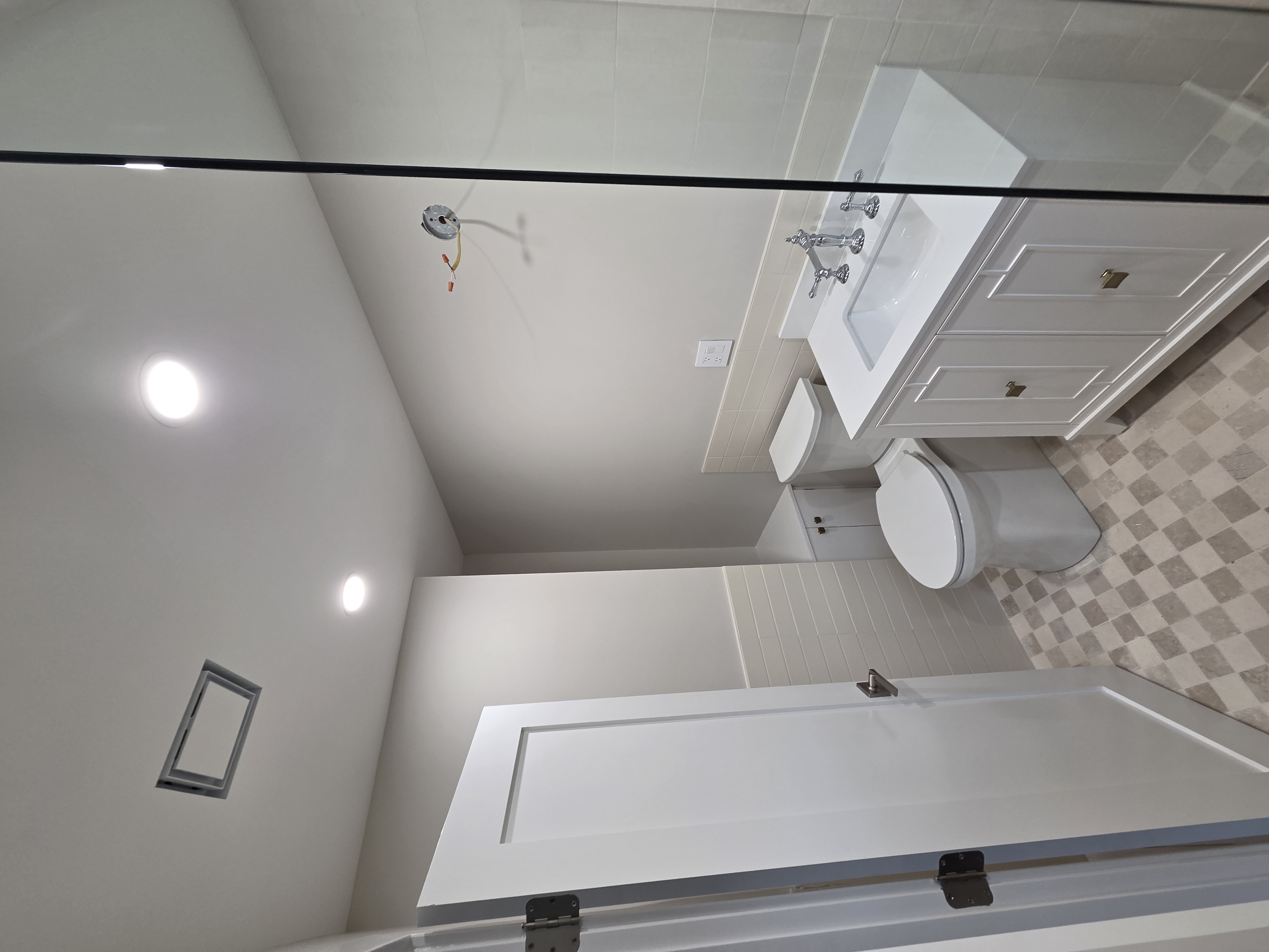 Bathroom remodeling project in East Patchogue, New York